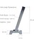 Sofra Ayağı Yer Sofrası İçin Metal Katlanır Ayak 25 cm ( 1 Adet ) 2
