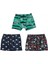 Iç Giyim Erkek 3082 Likralı Havlu Bel Boxer Short Tekli Emh 1