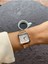 Minimal Kare Kadran Çelik Kordon Kadın Kol Saati - Rose Gold 1