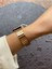 Minimal Kare Kadran Çelik Kordon Kadın Kol Saati - Rose Gold 2