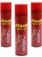Çakmak Gazı 270 Ml. Parlı Kırmızı Kutu 3'lü Set 1