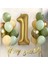 Çıtıpıtıstore 1 Yaş Gold Balon ve 16 Balon (4küfyeşil 4mintyeşil 4somon 2gold 2gümüş) 1