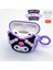 Airpods Pro 2. Nesil Uyumlu Sanrio Kuromi Figürlü Sevimli Premium Kulaklık Kılıfı 2