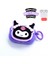 Airpods Pro 2. Nesil Uyumlu Sanrio Kuromi Figürlü Sevimli Premium Kulaklık Kılıfı 3