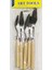 Sanatsal Metal Spatula 5'li Set 1