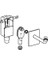 Geberıt Lavabo Sifonu Gömme Tip-Parlak Krom 151.120.21.1 2