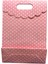 El Geçme Hediye Zarfı Pembe Puanlı 28X23X8.5 cm 12'li 1