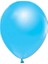 Açık Mavi Metalik Balon 10'lu 12" 1