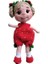 Minyatür Çilek Kız Bebek Amigurumi Organik Oyuncak 1