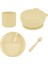 Mellow Yellow Dörtlü Set(Tabak+Bardak+Kaşık+Kapaklıkase) 1