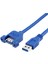4799 USB 3.0 Panel Tipi Vida Girişli Dişi Erkek Uzatma Kablosu 2 Metre 4