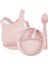 3'lü Beslenme Seti Pinky Pink 1