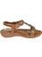 Taşlı Comfort Kadın Sandalet GJ-1501 Camel 2