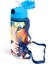 Kids Lacivert Saks Aslan Desenli Pipetli Alüminyum Matara 600 ml 11938 2