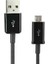 Micro USB Girişli 2.0A Hızlı Şarj ve Data Kablosu - Siyah - 30CM 2