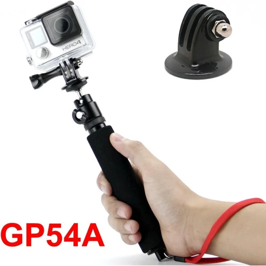 Gplus Sjcam Eken Uyumlu Aksiyon Kamera Selfie ÇUBUK+GP03 Tripod Aparatı