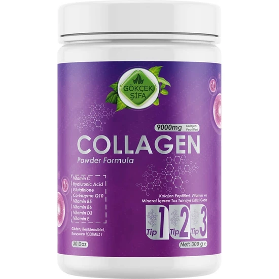 Gökçek Şifa Collagen Toz 300 gr