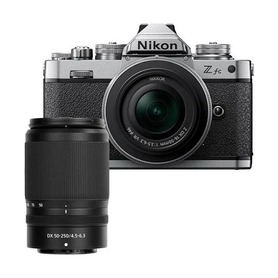 Nikon Z Fc 16-50MM + 50-250MM Lens Vr Çift Lensli Set