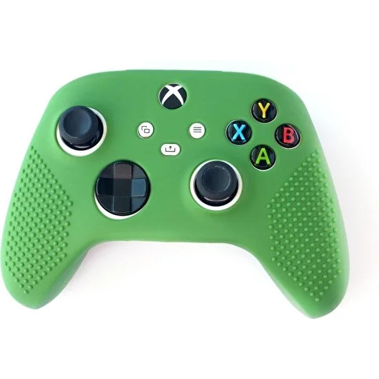 Konsol İstasyonu Xbox Series S-x Silikon Yeşil Kol Koruyucu Kılıf 9. Nesil Kol Uyumlu