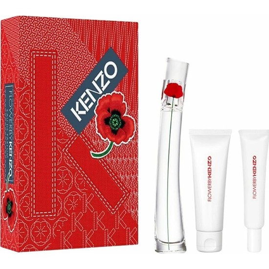 Kenzo Flower By Kenzo Edp 100 ml + Body Milk 75 ml + Shower Fiyatı