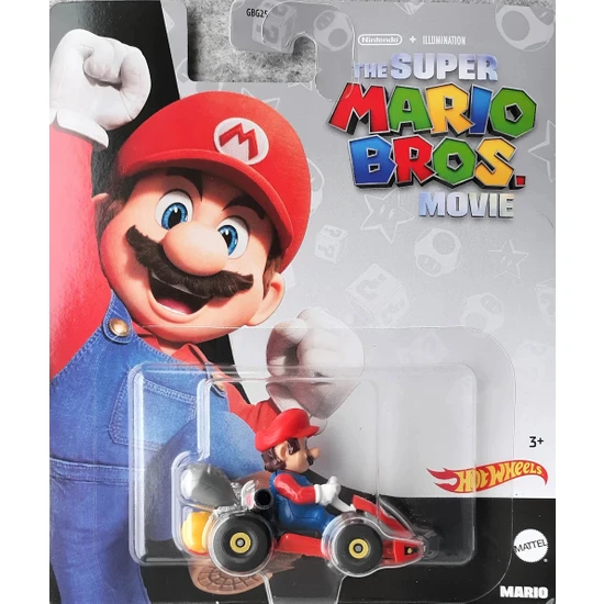 Hot Wheels Mario Kart Karakter Araçlar HKD42 - Mario
