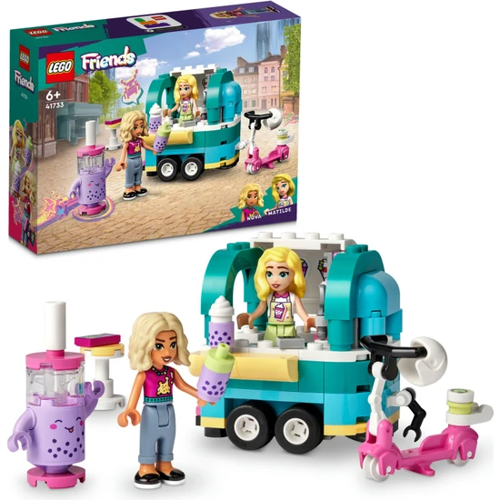 LEGO® Friends Seyyar Inci Çayı Dükkanı 41733 - 6 Yaş ve Üzeri Çocuklar Için 2 Mini Bebek Içeren Oyuncak Yapım Seti (109 Parça)