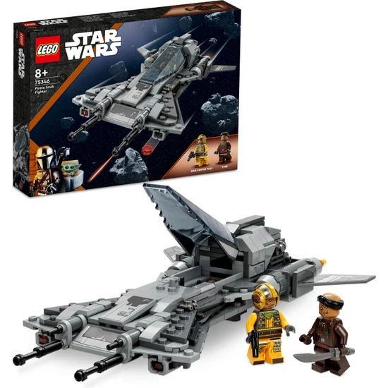 LEGO® Star Wars# Korsan Snub Fighter 75346 - 8 Yaş ve Üzeri için İnşa Edilebilen Starfighter İçeren Yaratıcı Oyuncak Yapım Seti (285 Parça)