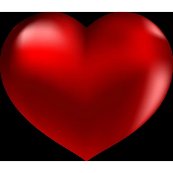 İris Işıklı Kalp Kırmızı Kalp LED Işıklı Lamba