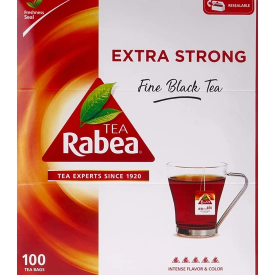 Payitaht Rabea Extra Strong - Fine Black Tea - 100LÜ Siyah Poşet Çay