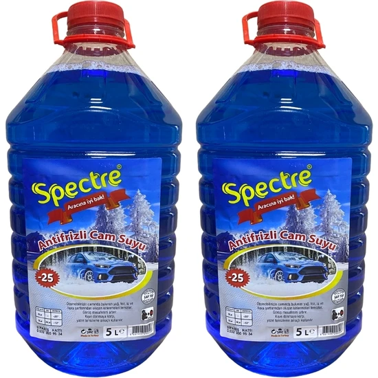 Spectre 2 Adet -25 Derece Antifrizli Cam Suyu