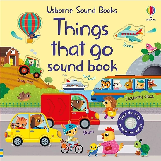 Things That Go Sound Book - Usborne Sound Books - Sam Taplin
