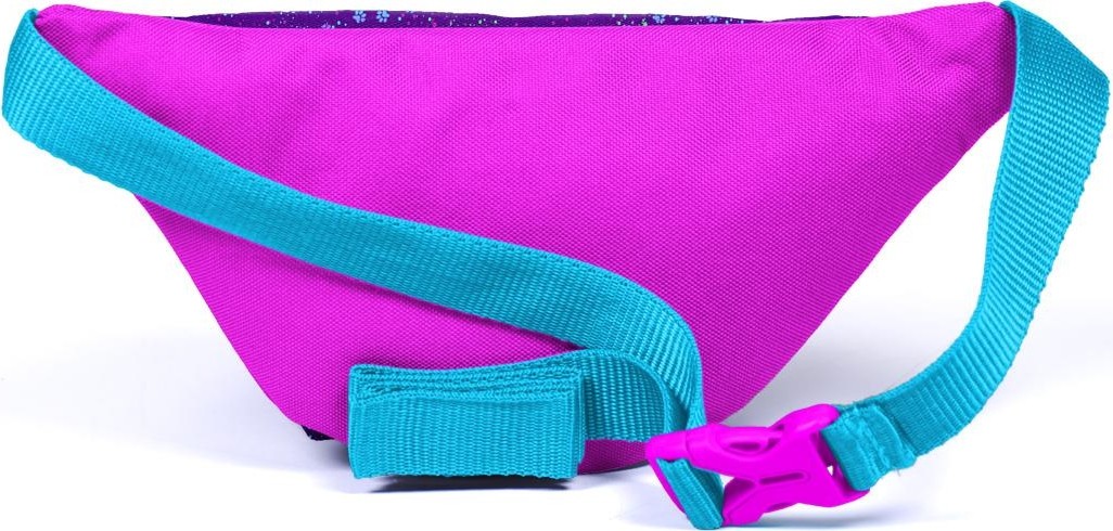 Coral High Kids Mor Pembe Kedi Deseneli Bel Çantası 12604 görsel 3