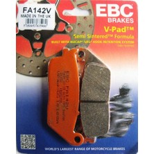 Ebc FA142V 2013-2016 Daelim Daystar 250 Uyumlu Ön Fren Balatası Yarı Sinterli Balata