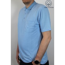Taniş Giyim Erkek Terletmez Pamuk Regular Polo Yaka Cepli Tişört