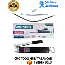 Akdoğan Yapı Ve Hırdavat Cmc Tools Profesyonel Gres Tabancası ( Gres Pompası 4 Yedek Uçlu )