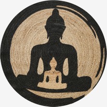 Giz Home Çok Renkli Halı Bolero Halı 90 x 90 cm P21