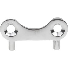 Dharry 2 Adet Paslanmaz Çelik Tekne 38MM 1.5 "tank Güverte Dolgu Yedek Anahtar Değiştirme (Yurt Dışından)