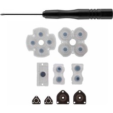Pop Konsol Ps4 001 010 011 Iç Lastik Silikon ve Tornavida Seti Playstation 4 Kol Tamiri Yedek Parça