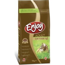 Enjoy Tavuklu Yetişkin Kedi Maması 15 kg +1 kg