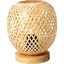 Rattan Masa Lambaları Merkez, Centerpiece Accs Ofis Restoran Fotoğrafçılığı Için Basit (Yurt Dışından)