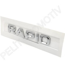Pelit Otomotiv Skoda Rapid Bagaj Kapak Yazısı 5JA853687A