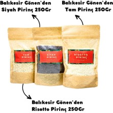 Guruyemiş Box Pirinç Deneme Paketi Tam Pirinç Risotto Siyah Pirinç Yöresel Gurme Bakliyat Seti