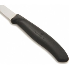 Victorinox Evrekala Shop Bıçak Seti Victorinox Masa Bıçak Takımı 10 Adet Siyah Düz Bıçak Evrekala Knife Set 8cm
