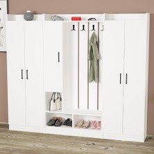 Kalender Dekor Lityum-1-3-3 Portmanto Vestiyer Ayakkabılık RS01