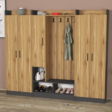 Kalender Dekor Lityum-1-3-3 Portmanto Vestiyer Ayakkabılık RS06