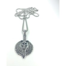 Tedz Collection Sword Skull Çelik Kolye