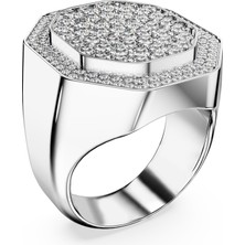 Swarovski 5651380 Swarovski Yüzük Dextera:ring Signet Cre/rhs 58