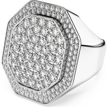 Swarovski 5651378 Swarovski Yüzük Dextera:ring Signet Cre/rhs 55