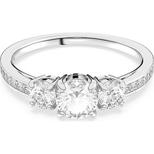 Swarovski 5656289 Swarovski Yüzük Re Attract Trilogy:ring Cocr Cry/rhs 50