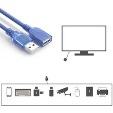 Wozlo USB 2.0 Uzatma Kablosu Dişi Erkek Uzatıcı USB Uzatma Kablo - 5 mt